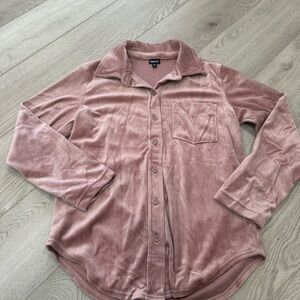 GapBody Pink Plush shirt size XS new cozy